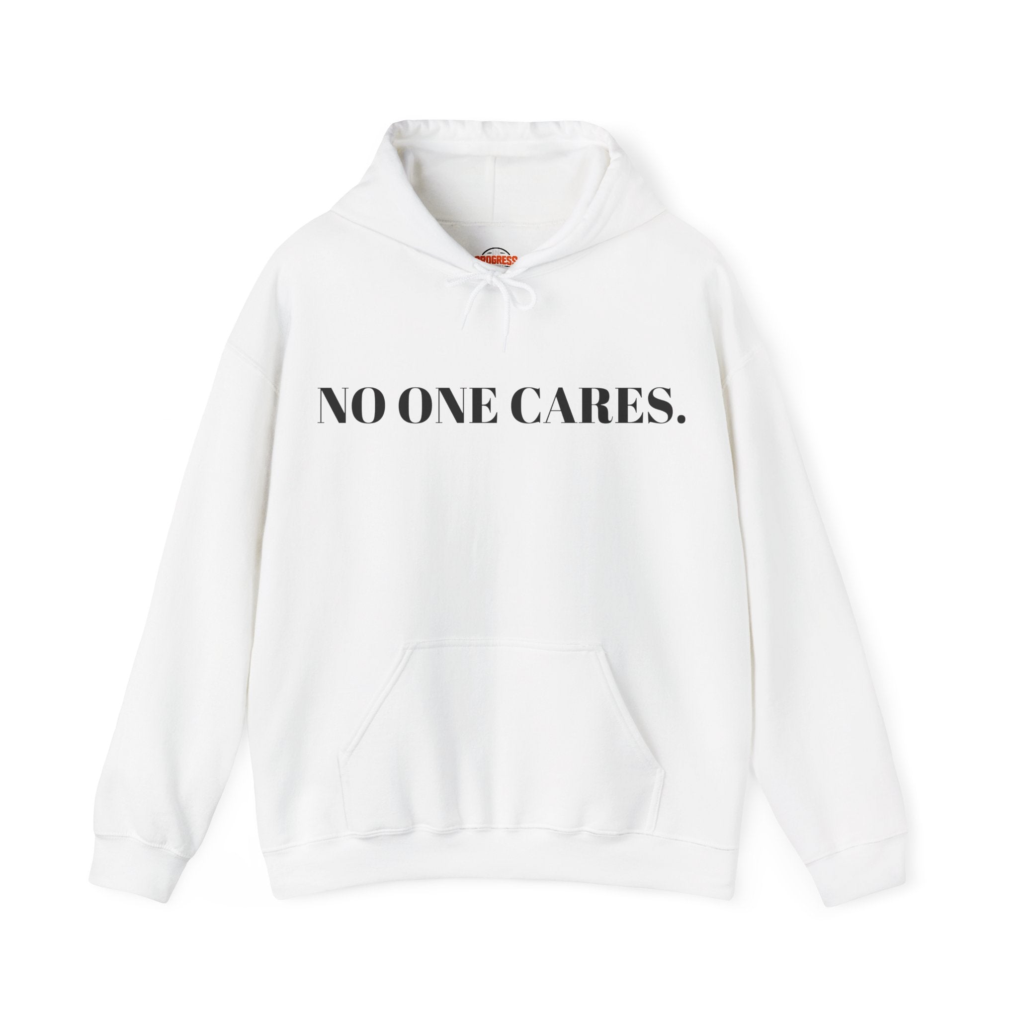 "NO ONE CARES. WORK." Hoodie