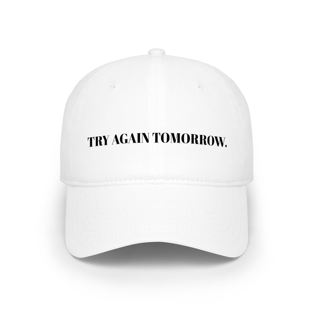 "INTÉNTALO MAÑANA." Gorro